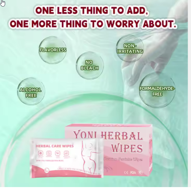 Yoni Herbal Wipes